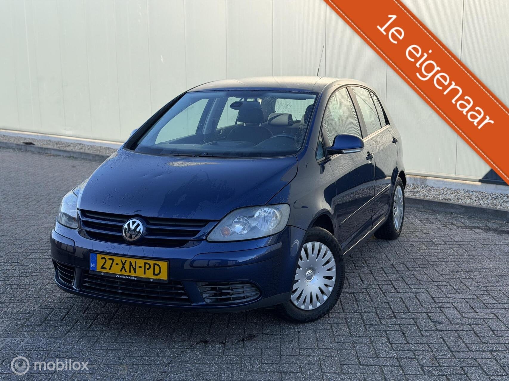 Volkswagen Golf Plus 1.6 FSI 1STE EIGENAAR/NAP/DEALERONDERHO, Auto's, Gebruikt, 4 cilinders, Blauw, 116 pk