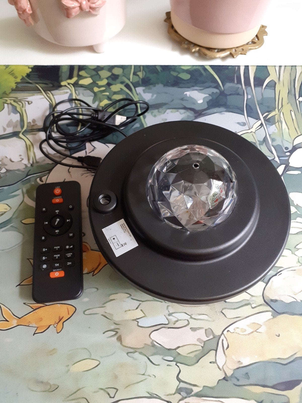 Sterrenhemel Projector met Afstandsbediening, Ophalen of Verzenden, Gebruikt, Meerkleurig, Overige merken