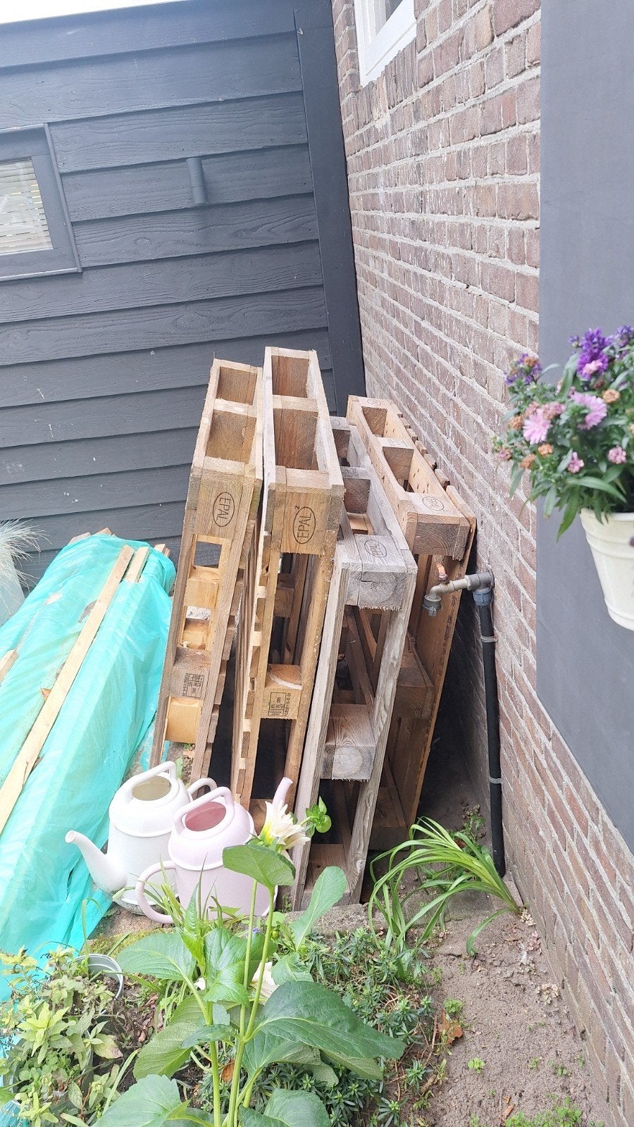 2 gebruikte EPAL pallets, Ophalen, Gebruikt, Pallet