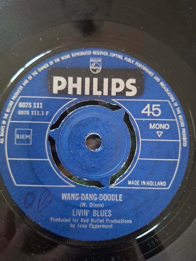 Single: livin' blues - wang dang doodle, Ophalen of Verzenden