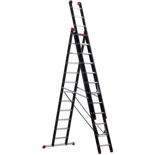 altrex ladder 3 x 12 treden, Ophalen, Zo goed als nieuw