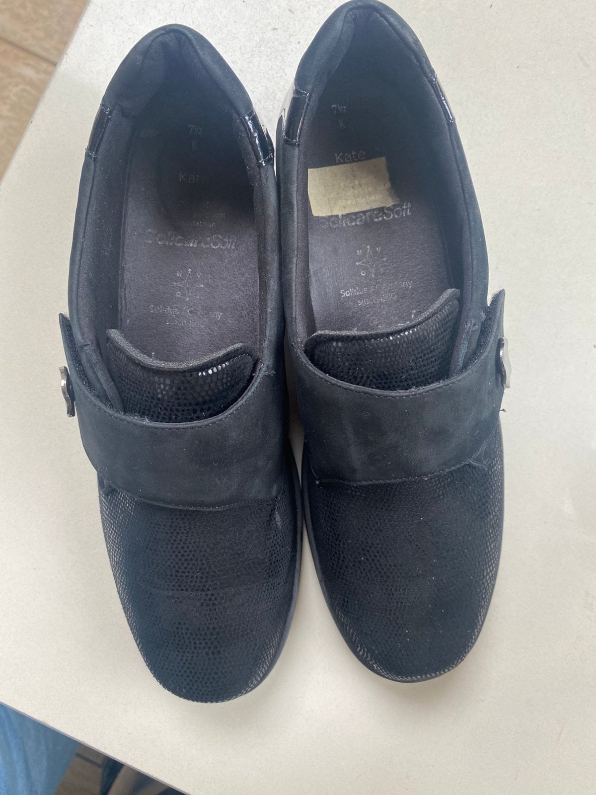 Solidus gezondheids schoenen mt 41, Zwart, Ophalen of Verzenden, Sneakers of Gympen, Zo goed als nieuw