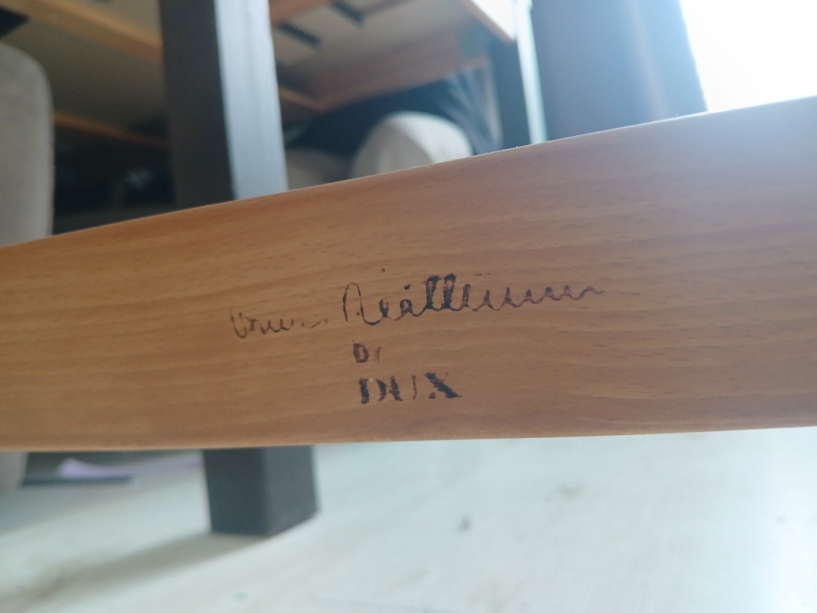 Originele Bruno Mathsson 'Pernilla' fauteuil voor DUX - Desi, Ophalen, Gebruikt, 50 tot 75 cm