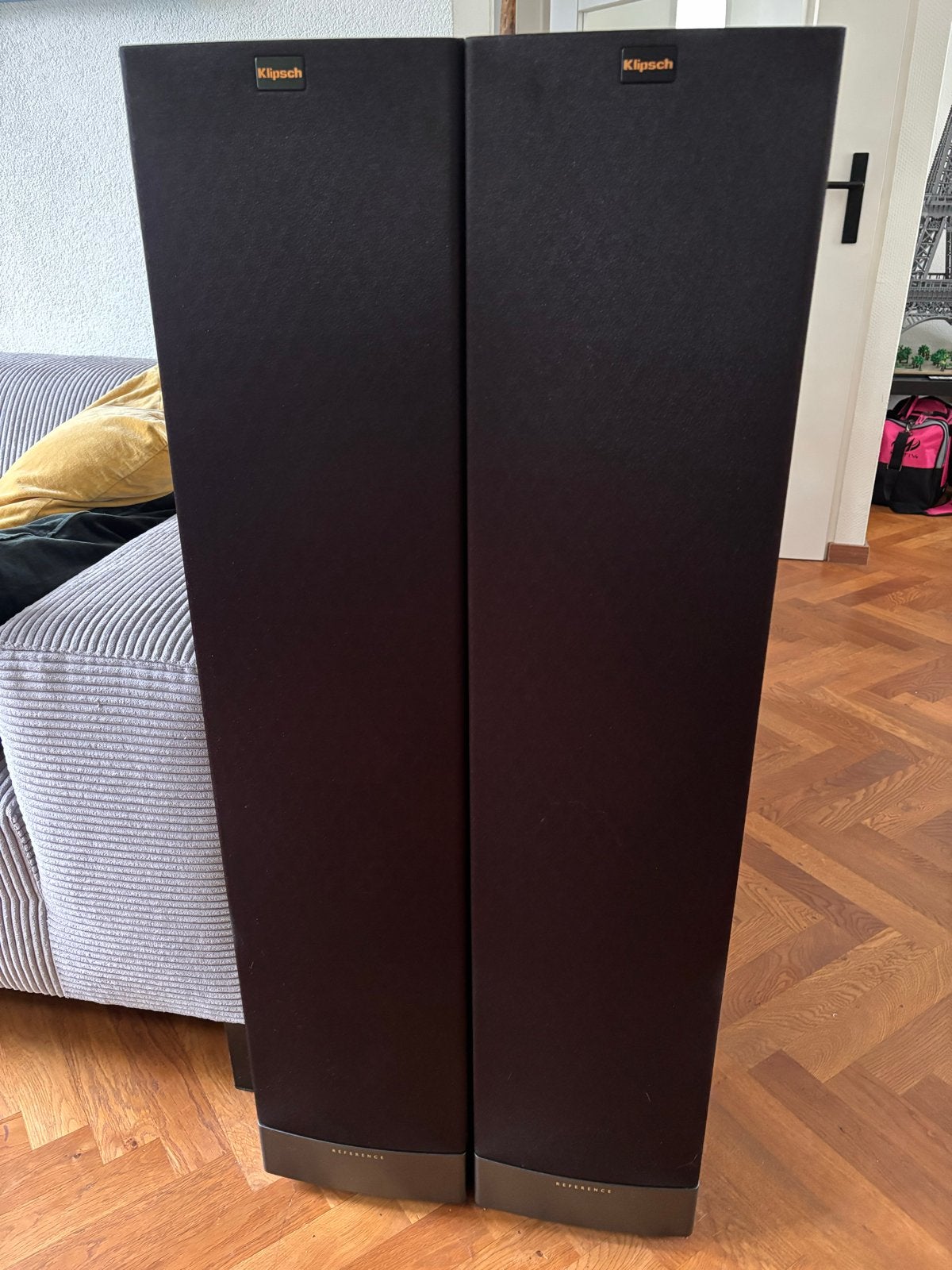 Klipsch Reference RF-82 II Speakerset - Zwart, Gebruikt, Speakerset, Basreflex, Ophalen