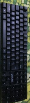 Battletron Keyboard Geeft licht, Computers en Software, Ophalen, Qwerty, Gebruikt, Battletron