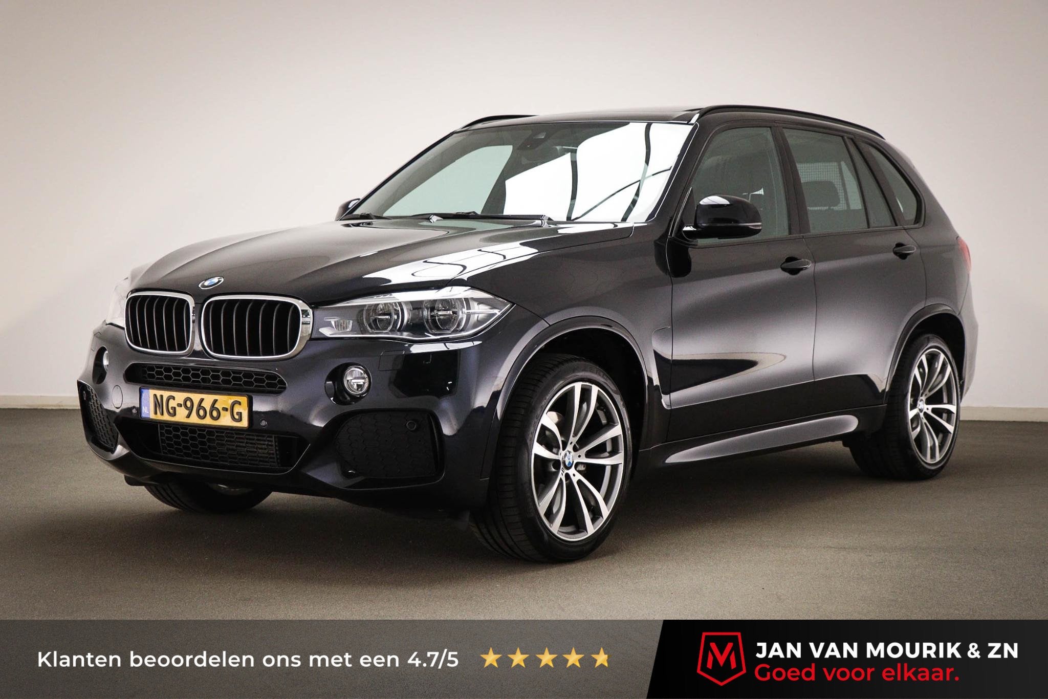 BMW X5 xDrive30d High Executive | PANORAMADAK | HEAD UP | LU, Automaat, Gebruikt, 2993 cc, Zwart