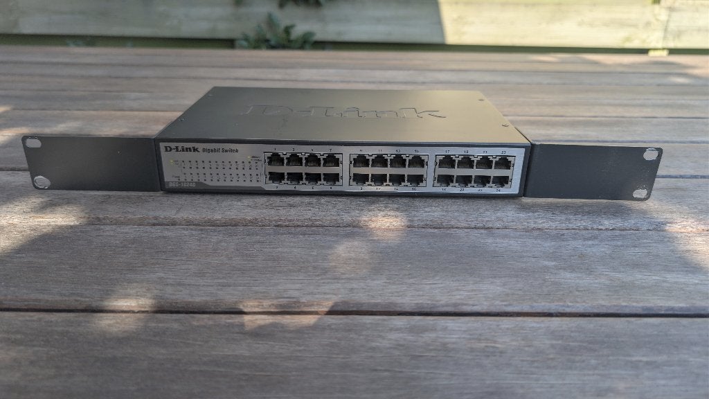 D-Link DGS-1024D Gigabit Switch 24-poorts, Ophalen of Verzenden, Gebruikt