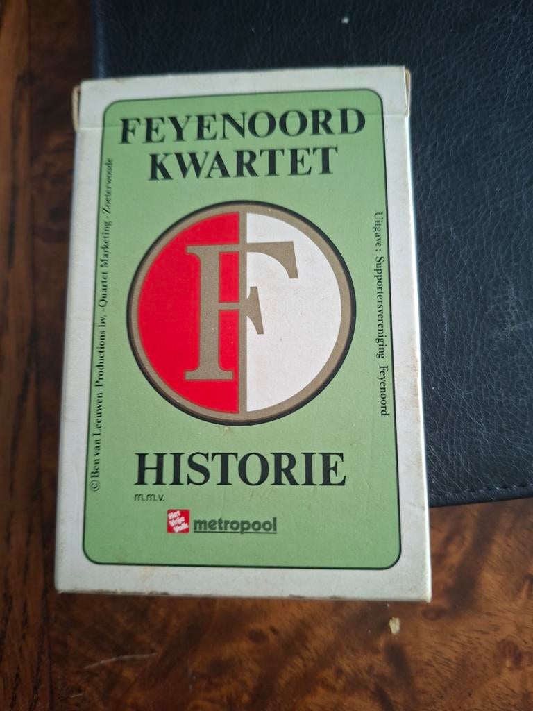 Feyenoord kwartet, Ophalen of Verzenden, Zo goed als nieuw, Kwartet(ten)