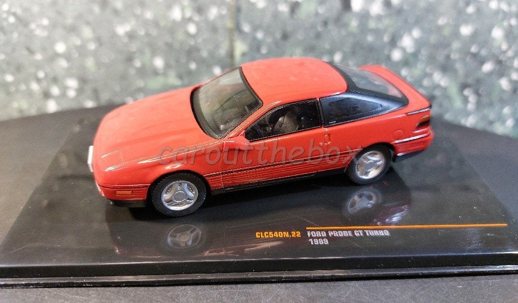 Ford Probe GT Turbo 1989 rood 1:43 Ixo V991, Verzenden, Nieuw, Auto, Overige merken