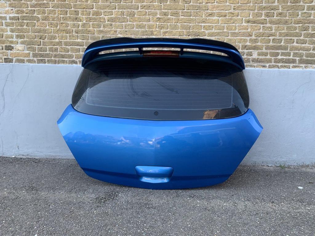 achterklep corsa D 3drs OPC blauw spoiler 2006 tot 2014, Gebruikt, -, Opel, Ophalen of Verzenden
