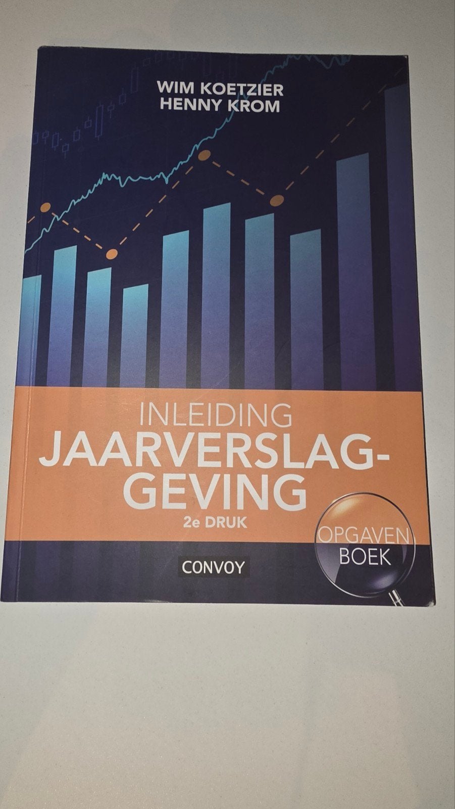 Inleiding Jaarverslaggeving 2e druk - H. Krom - Opgavenboek, Gelezen, H.M.M. Krom; W. Koetzier, Ophalen of Verzenden, Natuurwetenschap