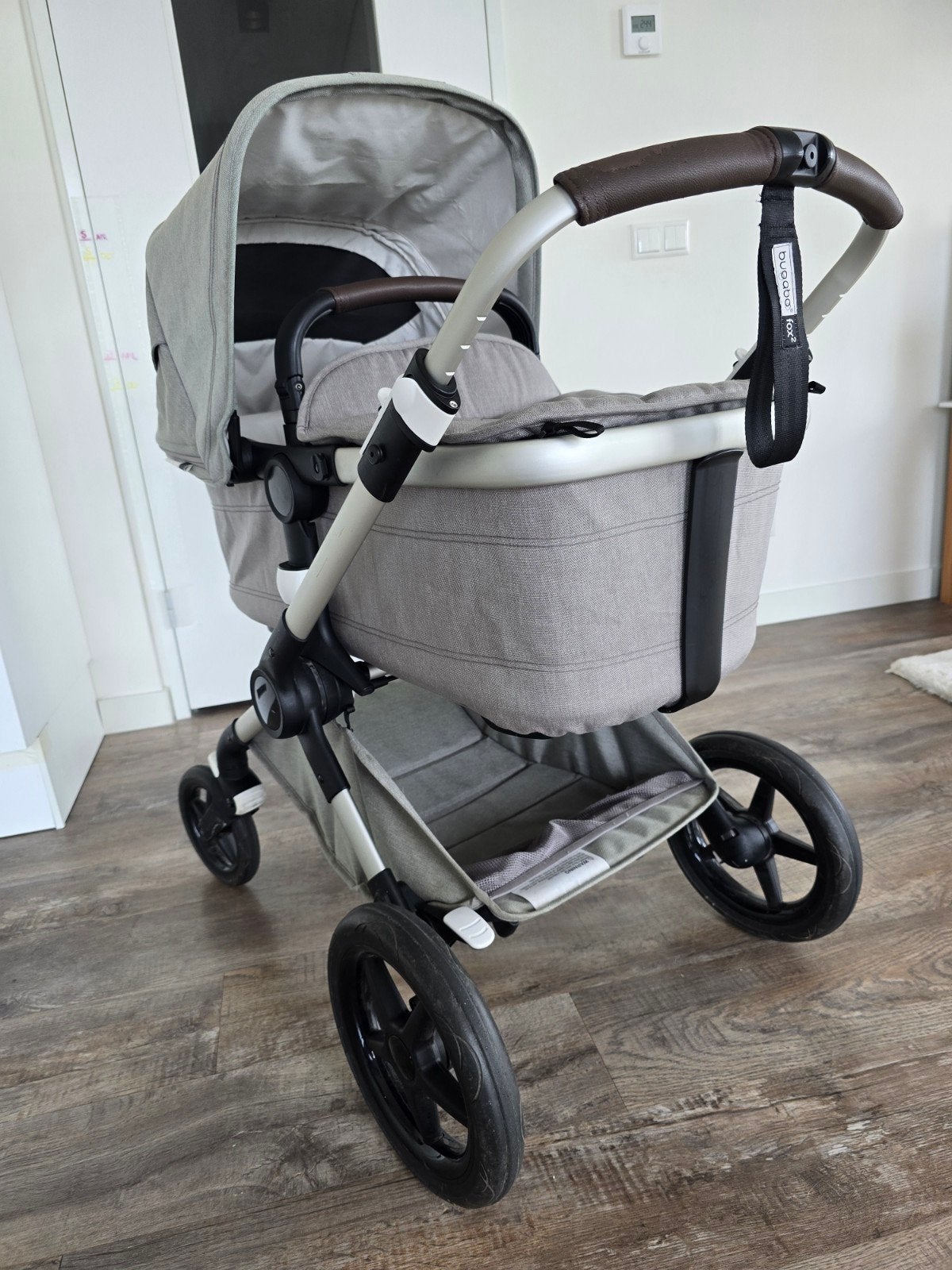 Bugaboo Fox2 Mineral Collection Aluminium/Light Grey, Ophalen, Gebruikt, Kinderwagen, Bugaboo