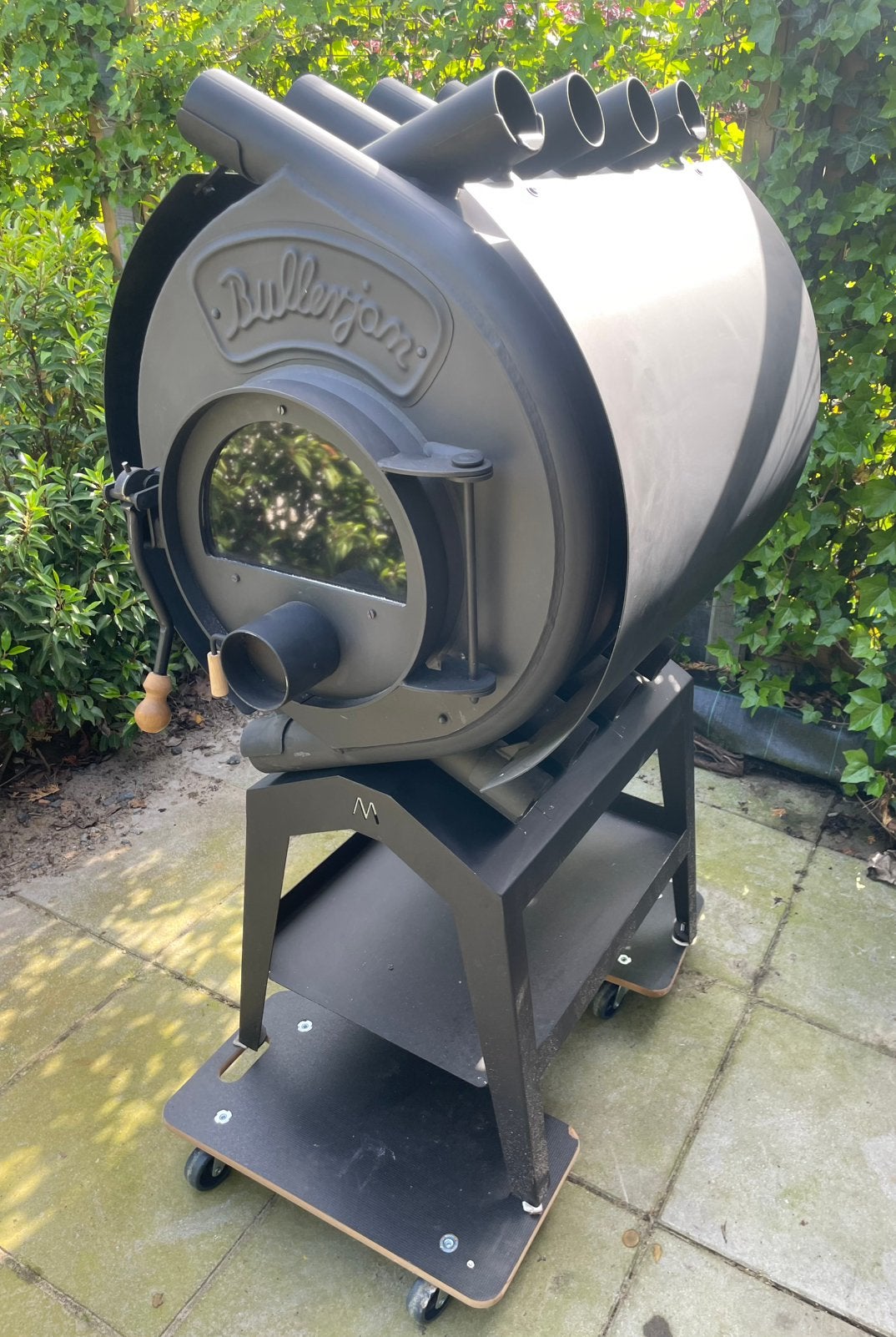 Bullerjan type 02 / 14 Kw Houtkachel, Huis en Inrichting, Kachels, Ophalen, Zo goed als nieuw, Hout, Houtkachel