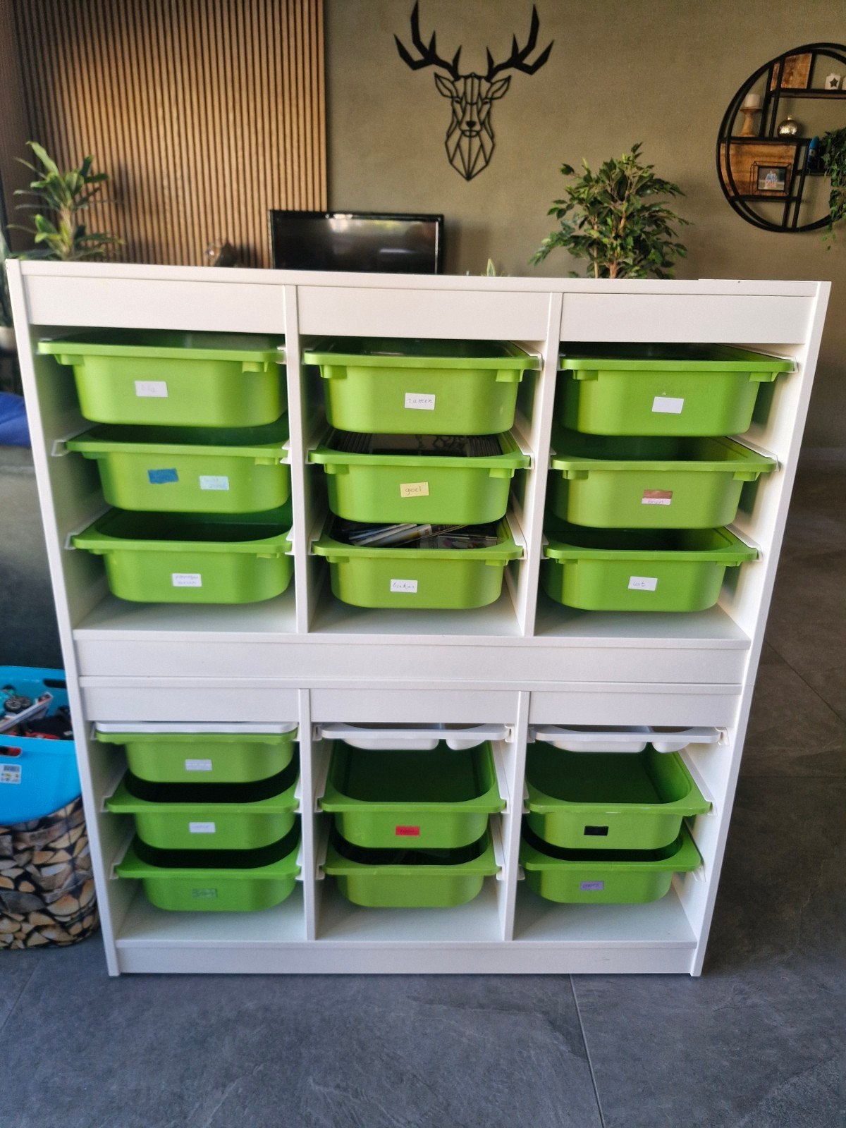IKEA TROFAST Opbergcombinatie met bakken, Ophalen, Gebruikt