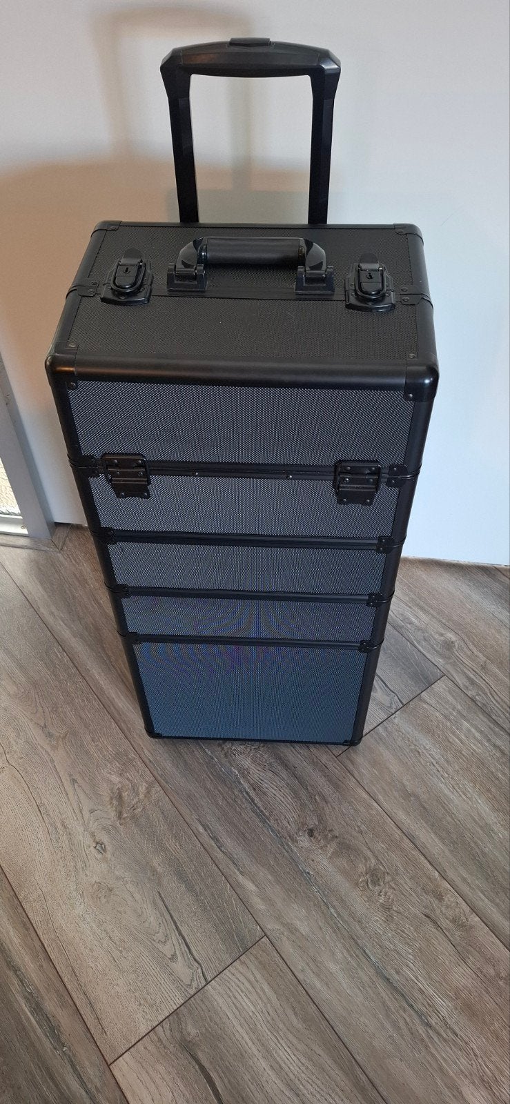 nagelkoffer, Ophalen, Zo goed als nieuw, Zwart, Hardcase