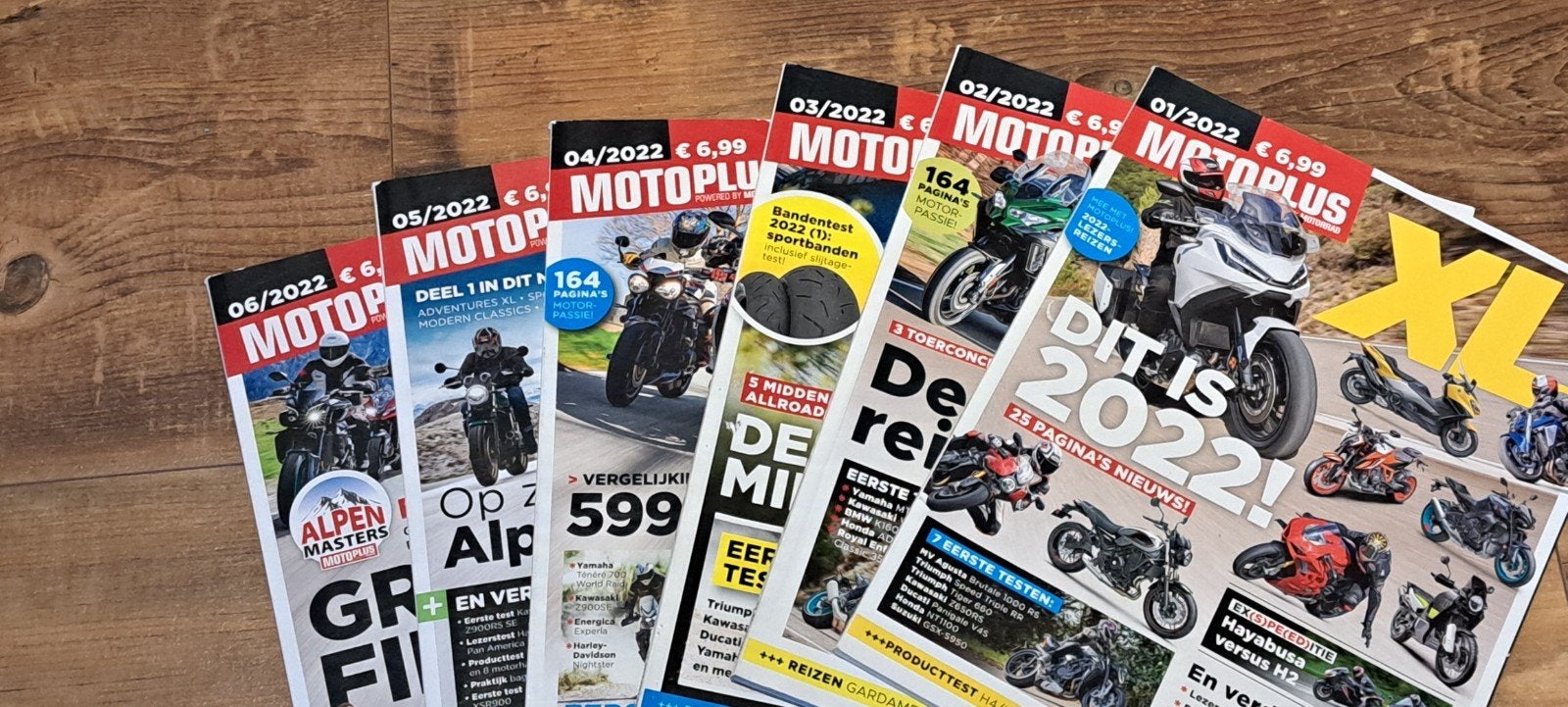 MotoPlus XL Motorbladen - Diverse Jaargangen, Ophalen, Gelezen, Algemeen