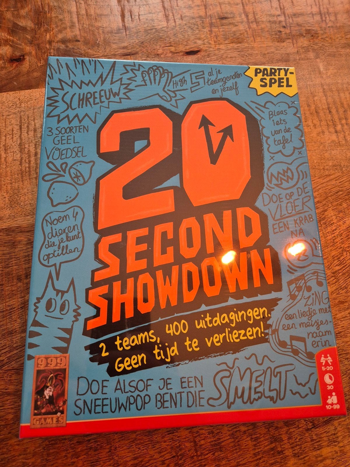 20 Second Showdown. Nieuw in verpakking., Vijf spelers of meer, Ophalen of Verzenden, Nieuw, 999 Games