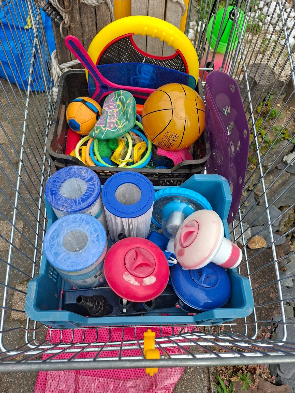 Zwembadspullen: opblaasbanden, filters en speelgoed, Ophalen of Verzenden