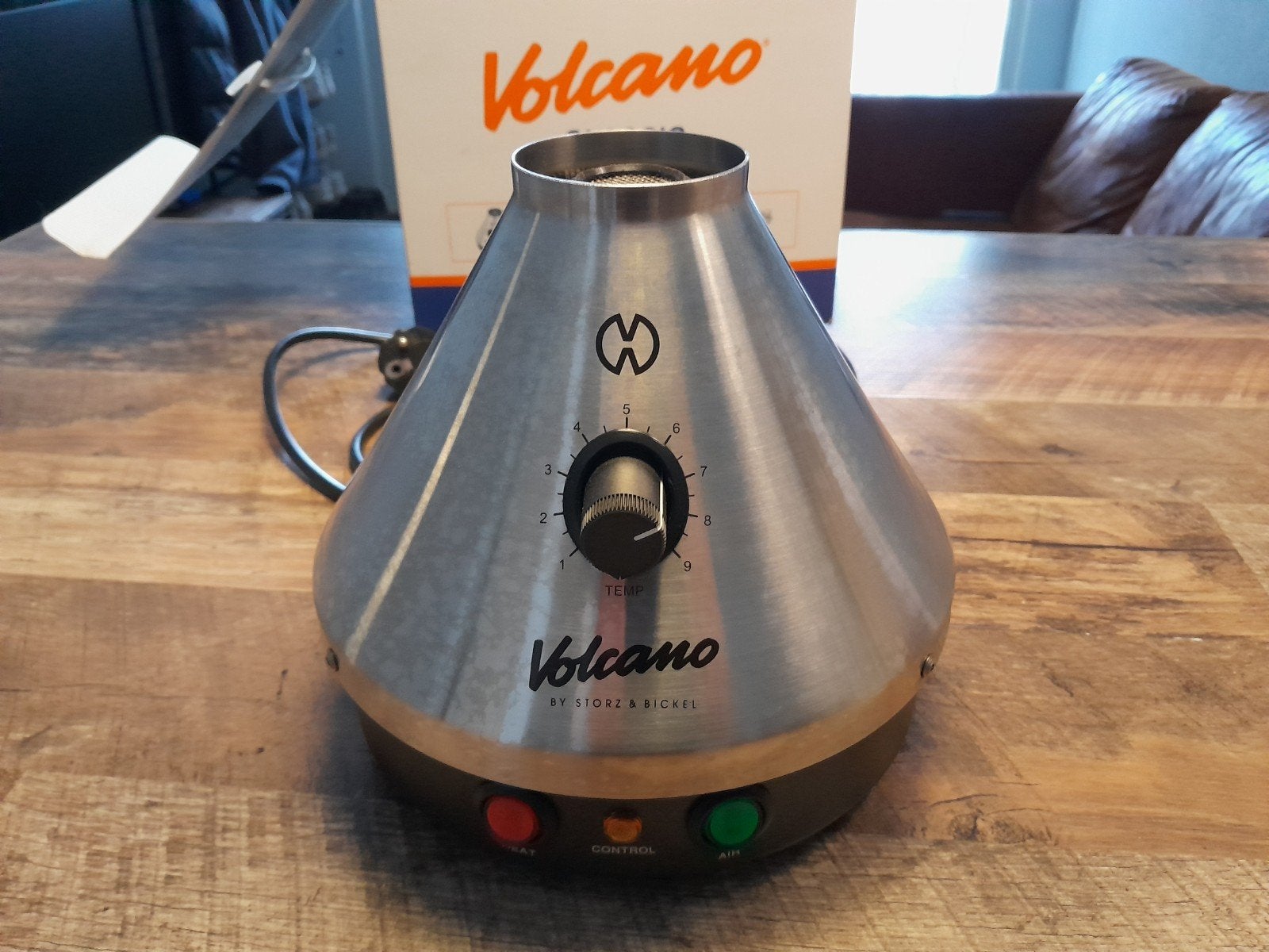 Vulcano vaporizer, Ophalen of Verzenden, Gebruikt