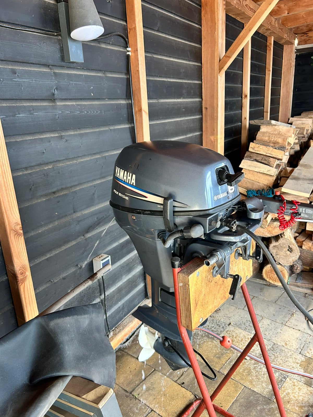 Yamaha 6 pk 4 takt, Ophalen, Zo goed als nieuw, Motor en Techniek