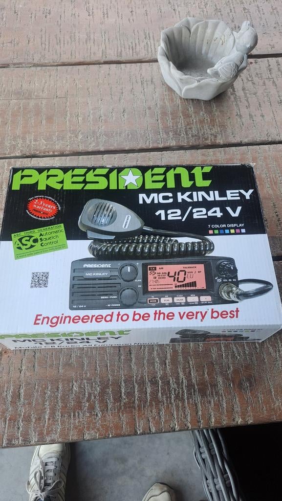 President mc kinley 27mc fm am usb lsb, Ophalen of Verzenden, Zo goed als nieuw