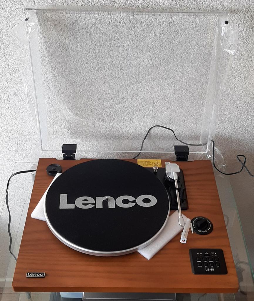 Lenco LS-55WA Platenspeler - Nieuw met Bluetooth, Audio, Tv en Foto, Platenspelers, Ophalen, Zo goed als nieuw, Platenspeler, Overige merken