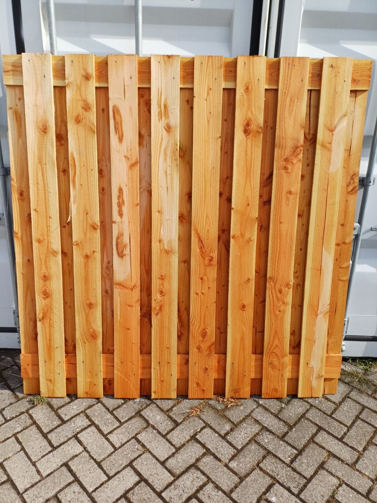 Diverse schutting/bouwmaterialen: Hout, beton, gaas en meer, Tuin en Terras, Schuttingen, Nieuw, Hout, 1 tot 2 meter, Minder dan 3 meter