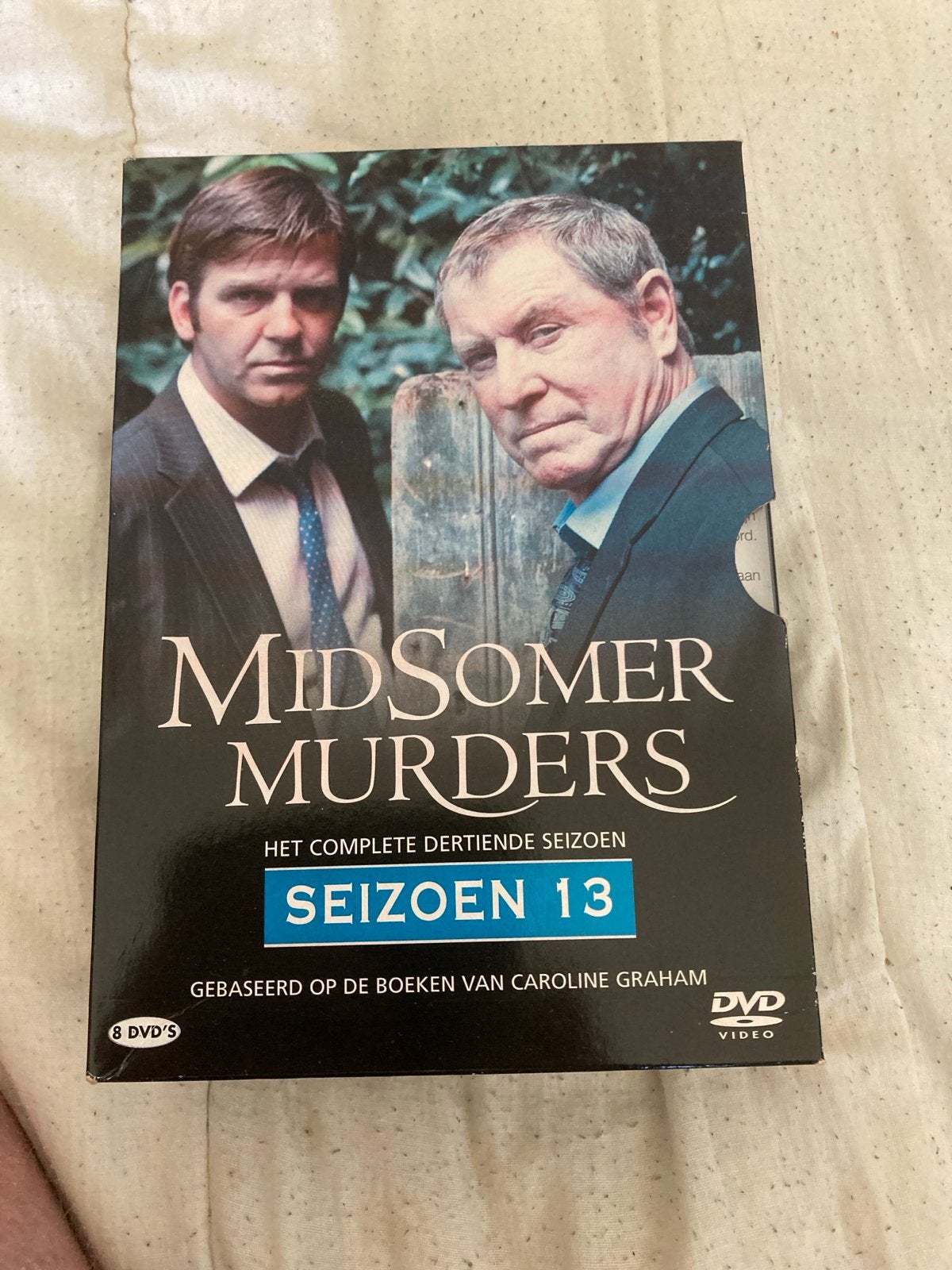Midsomer Murders - Seizoen 13 (8 DVD's), Cd's en Dvd's, Dvd's | Thrillers en Misdaad, Nederlands, Ophalen of Verzenden, Inclusief doosje