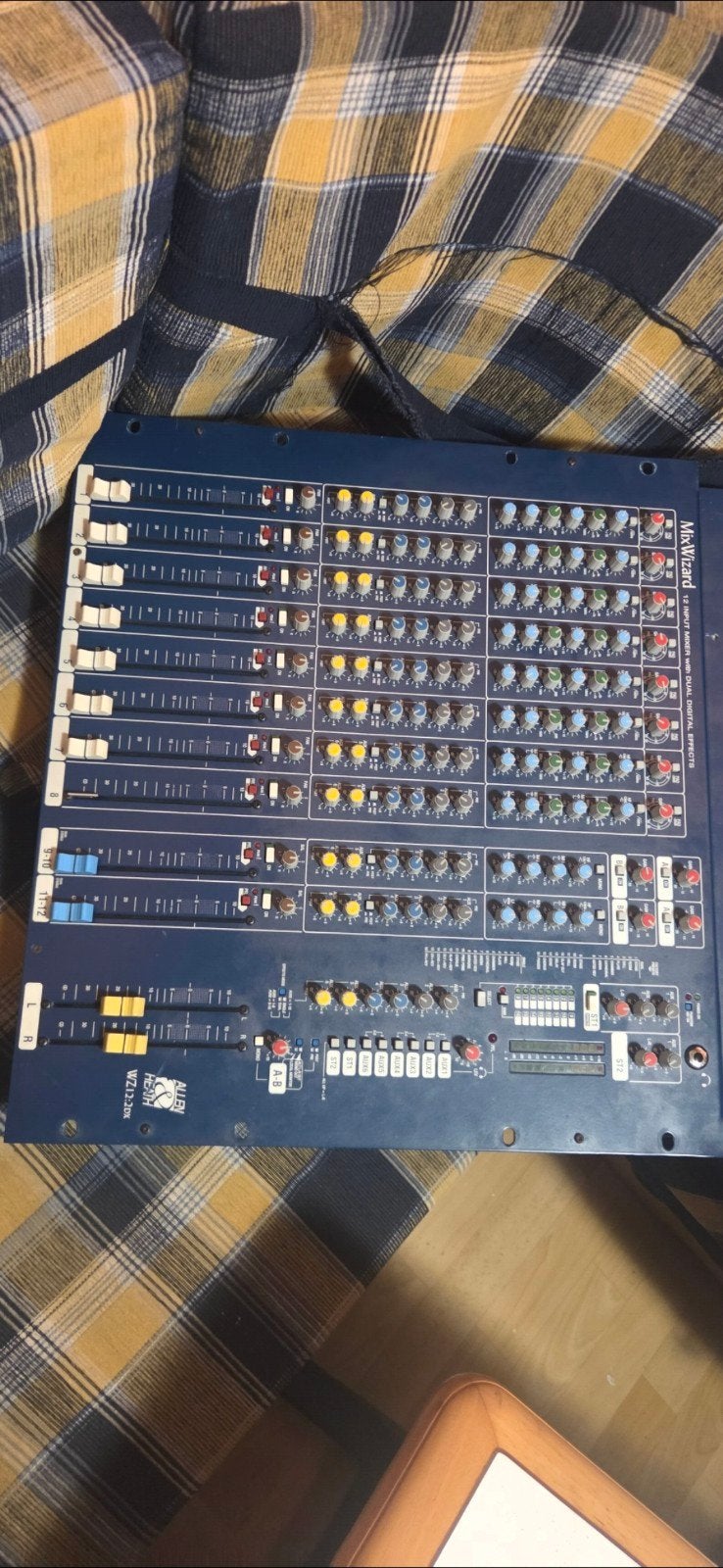 Allen & Heath MixWizard WZ12:2DX Mengpaneel, Ophalen of Verzenden, Gebruikt, 10 tot 20 kanalen, Microfooningang