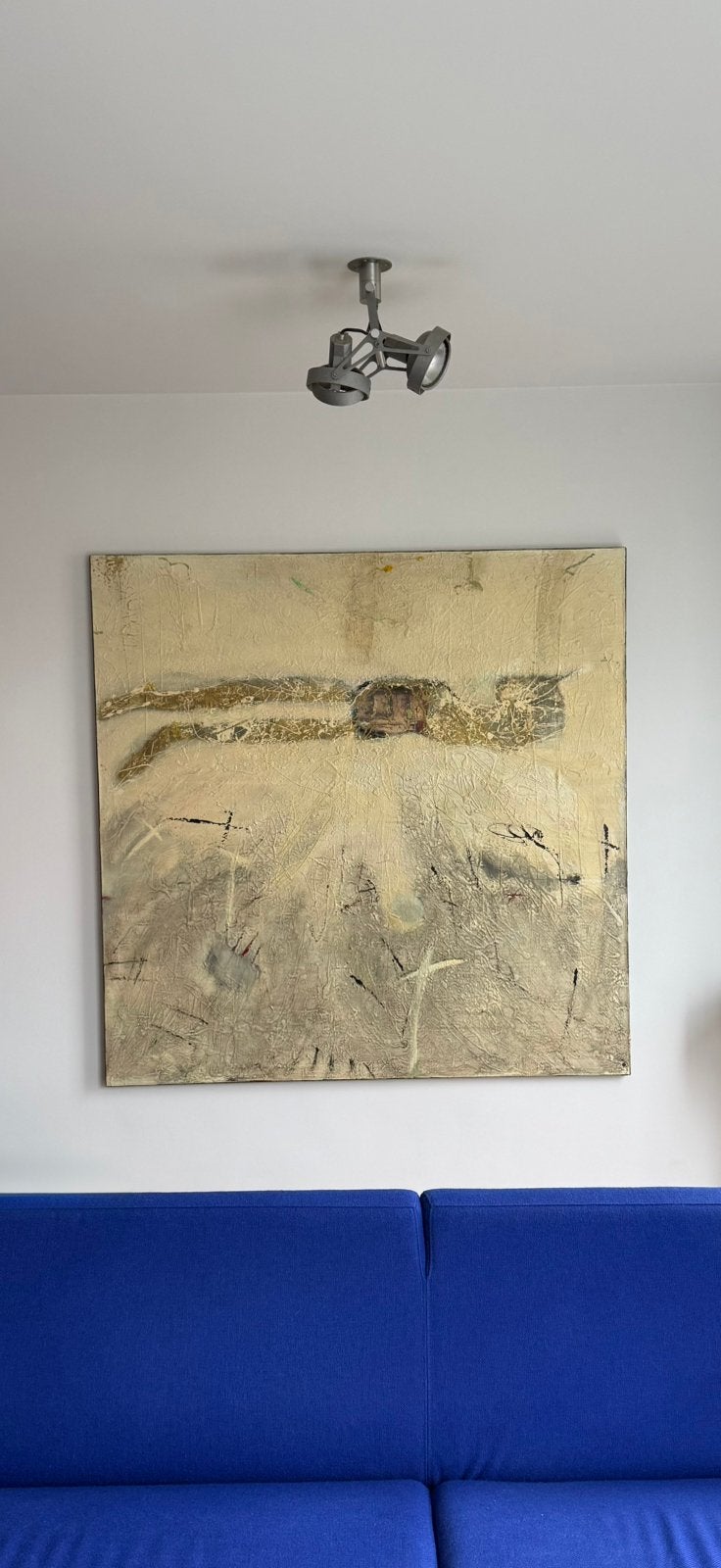 Schilderij ‘Vader’ acryl op canvas, Ophalen
