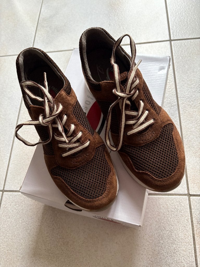 Gabor sneakers bruin rollersoft, Bruin, Gabor, Nieuw, Ophalen of Verzenden