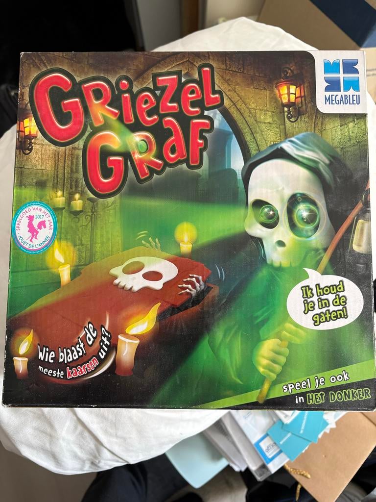 Spel Griezel Graf, Ophalen of Verzenden, Gebruikt, Jongen of Meisje