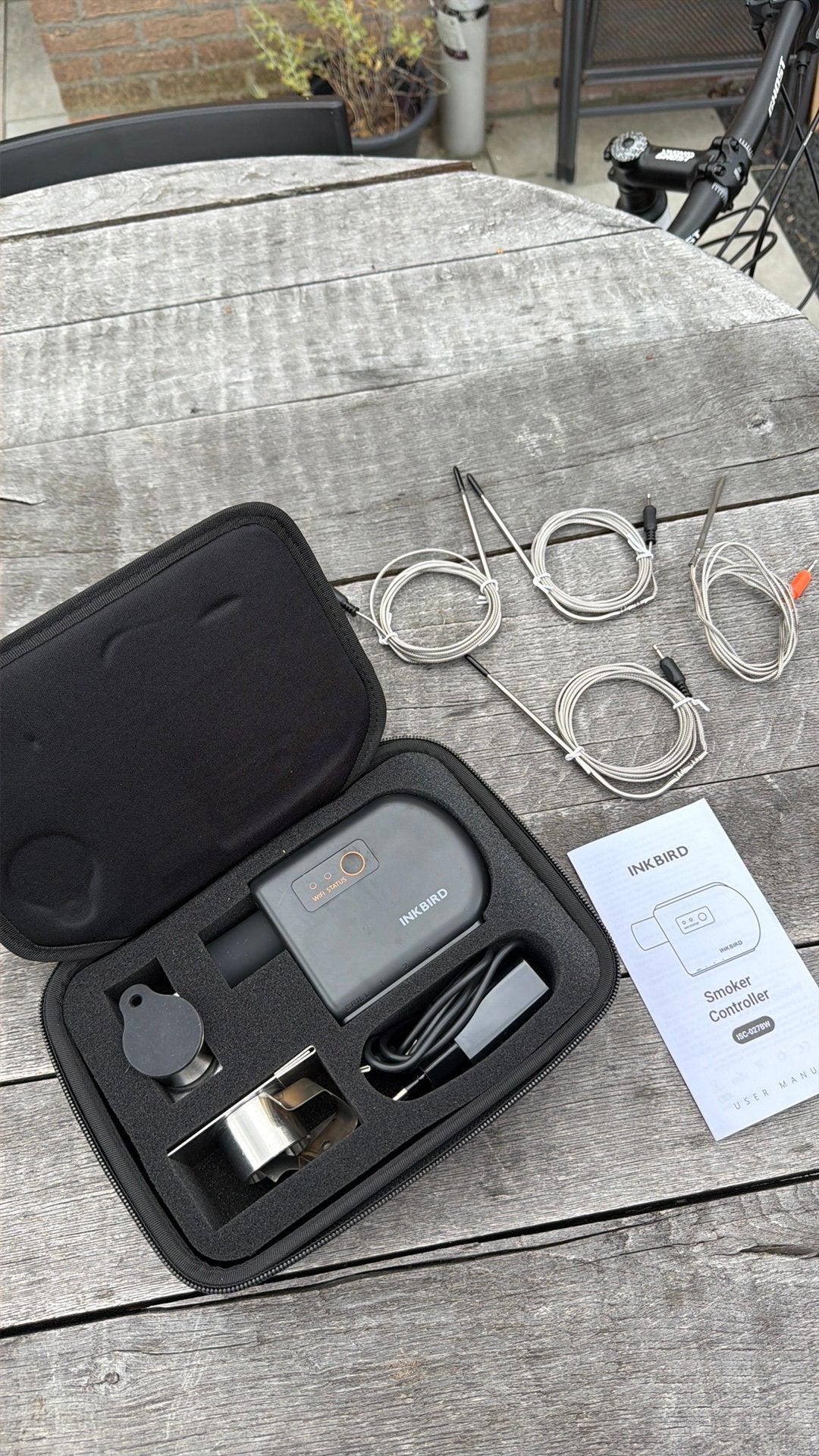 Inkbird ISC-027BW Smoker Controller – Wifi & Bluetooth, Ophalen, Zo goed als nieuw