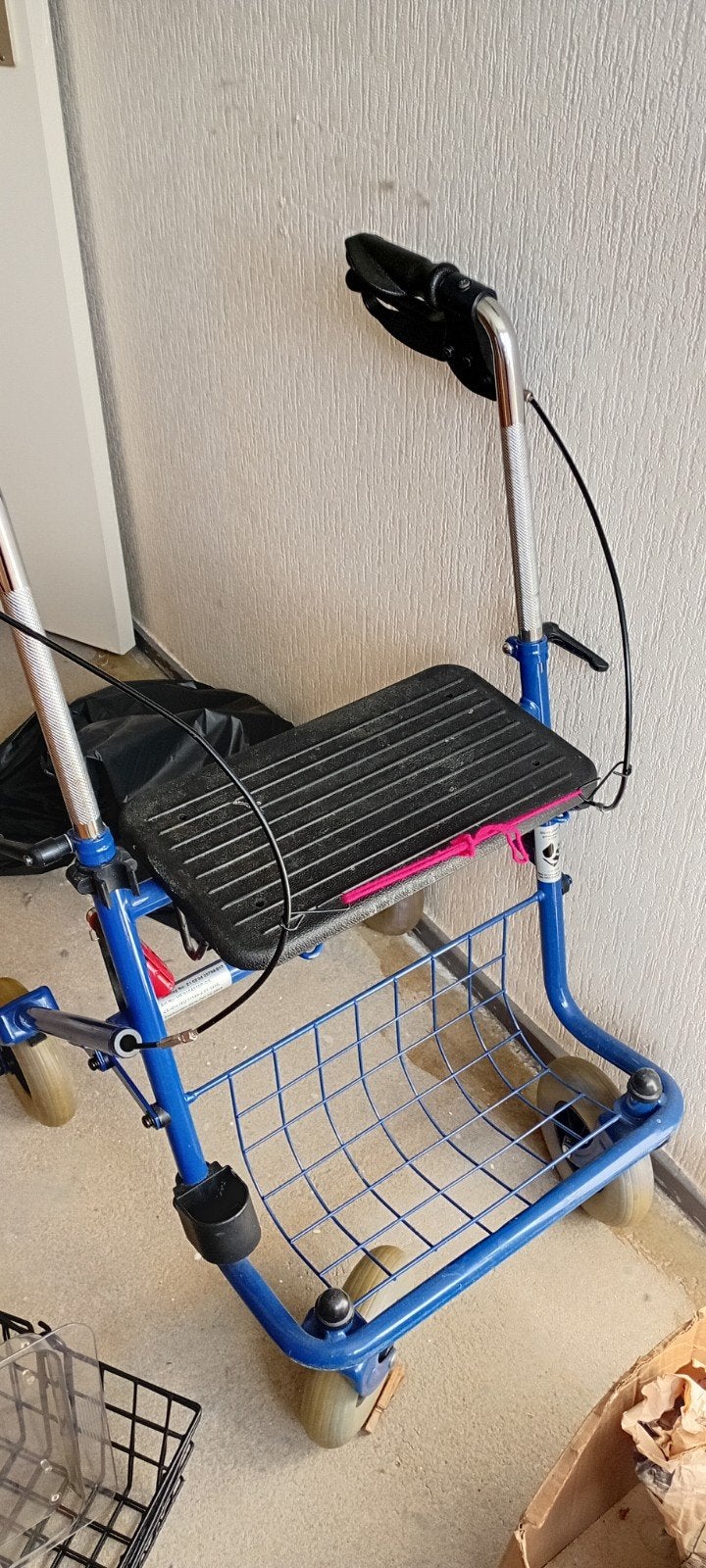 rollator, Ophalen