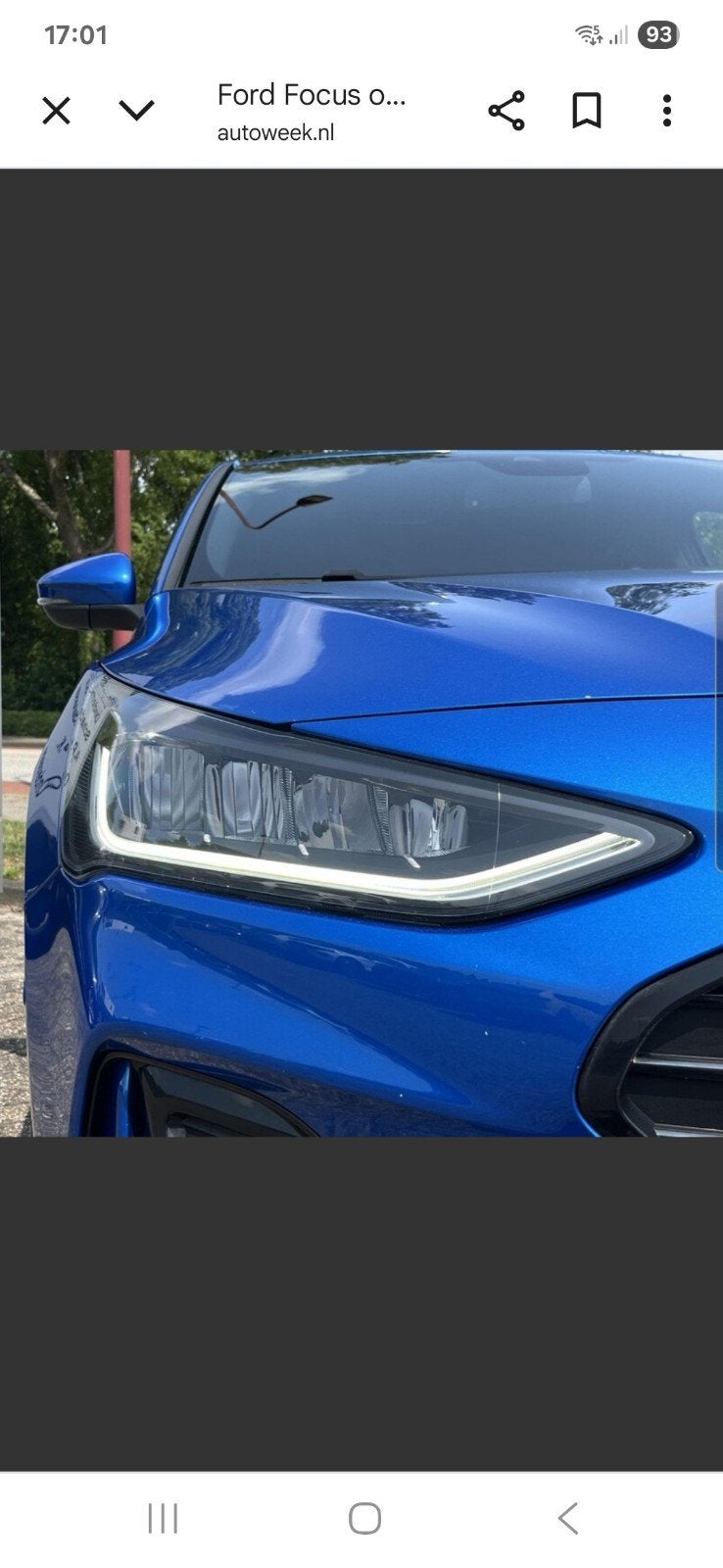 Ford Focus koplamp rechts, nieuw model met LED verlichting., Ophalen, Ford