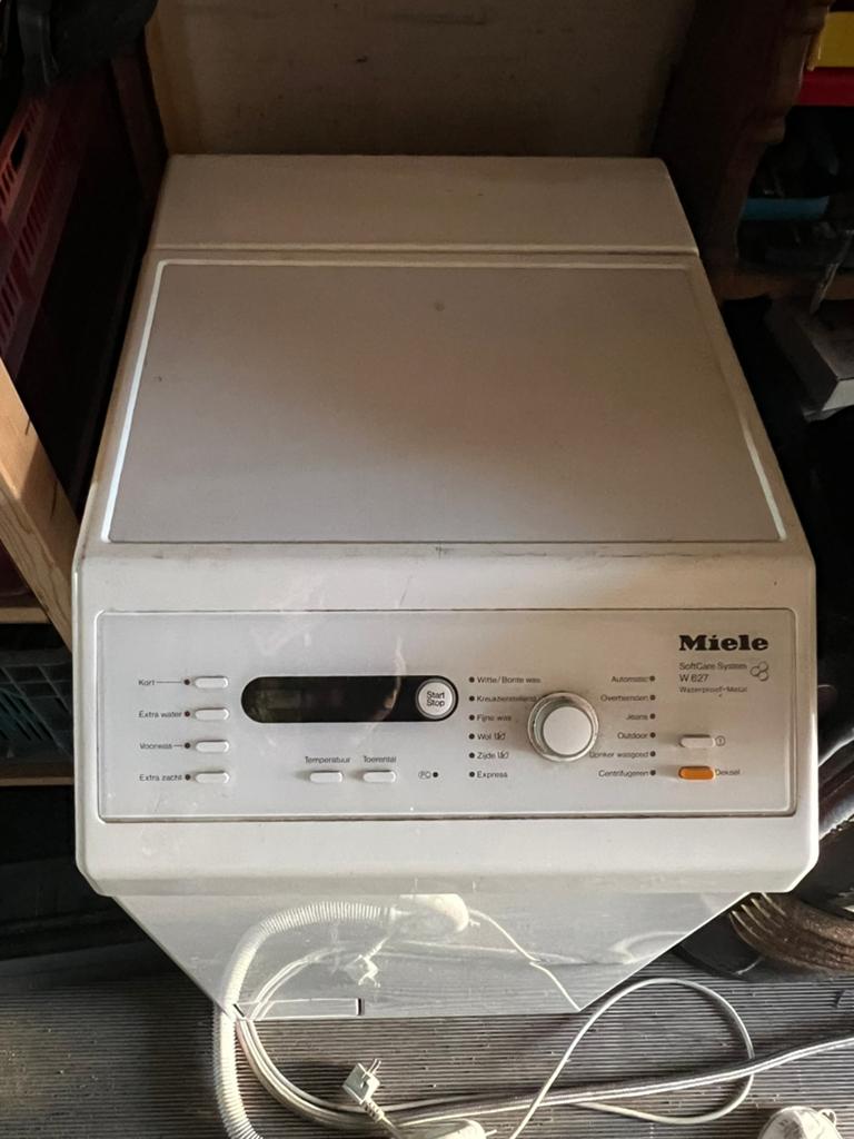 MIELE W627 bovenkader., 1200 tot 1600 toeren, 4 tot 6 kg, Ophalen of Verzenden, Zo goed als nieuw