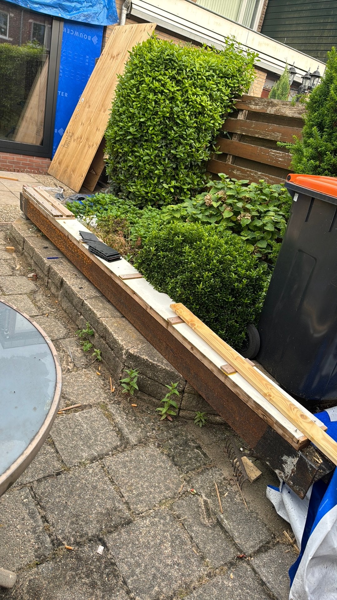 Stalen balk, Ophalen, Gebruikt, 250 cm of meer, Palen