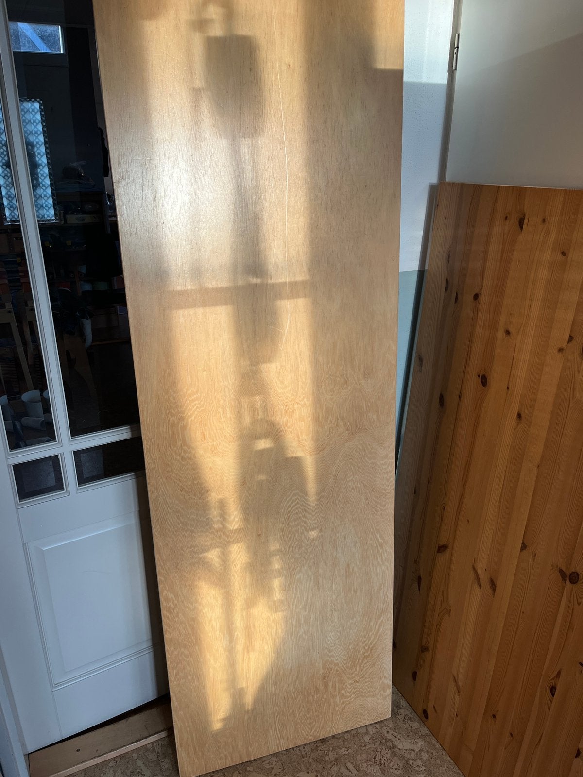 Tafelblad kastplank tv meubel plank Lundia, Ophalen, Gebruikt, 50 tot 100 cm, Rechthoekig