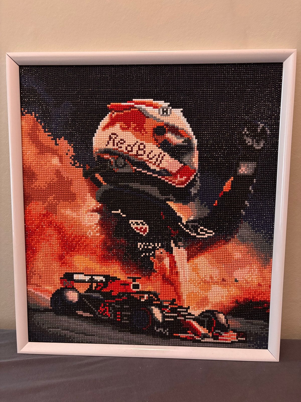 Red Bull Max Verstappen Diamond Painting, Voertuigen, Handgemaakt, Diamond painting, Nieuw