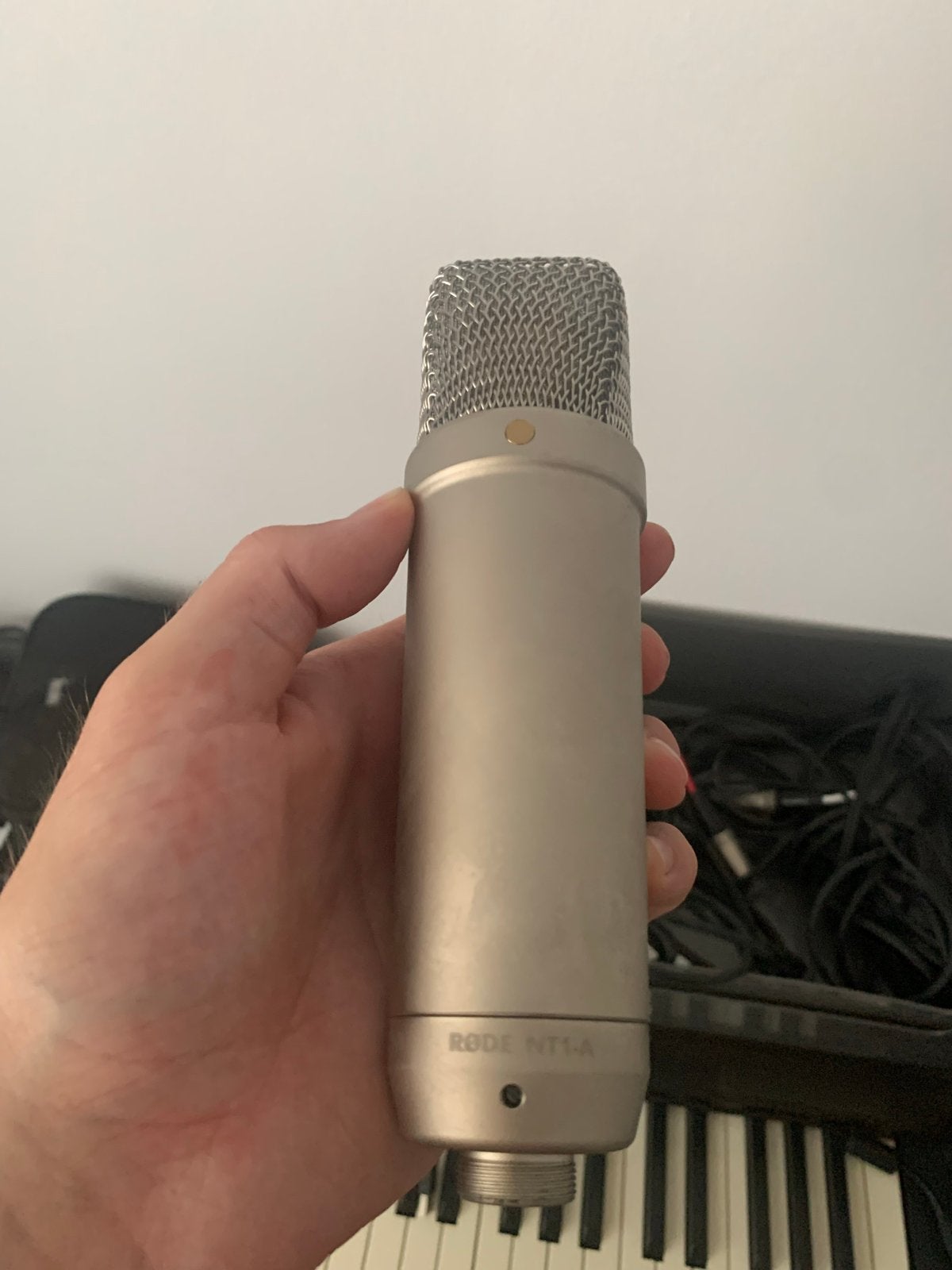 Rode NT1-A complete vocal recording set met statief, Muziek en Instrumenten, Microfoons, Ophalen of Verzenden, Gebruikt, Studiomicrofoon