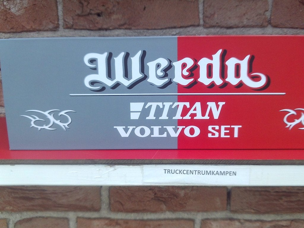 Tekno  Volvo  FH4  Globetrotter  XL  Set  van  Weeda., Ophalen of Verzenden, Nieuw, Bus of Vrachtwagen, Tekno