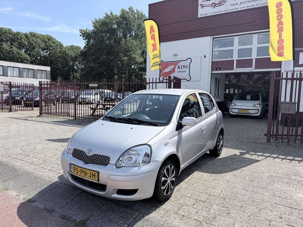 Toyota Yaris 1.3 16V VVTI 5DR AUT Sol Airco, Auto's, Toyota, Bedrijf, Te koop, Yaris, ABS, Airbags, Airconditioning, Boordcomputer