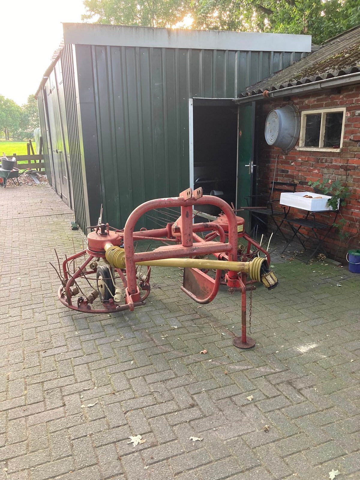 Pz Strela hooimachine, Ophalen, Weidebouw