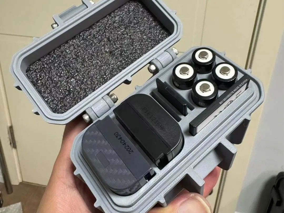 Opbergcase voor Canon LP-E6 accu's, AA batterijen, CF/SD, Ophalen of Verzenden, Nieuw