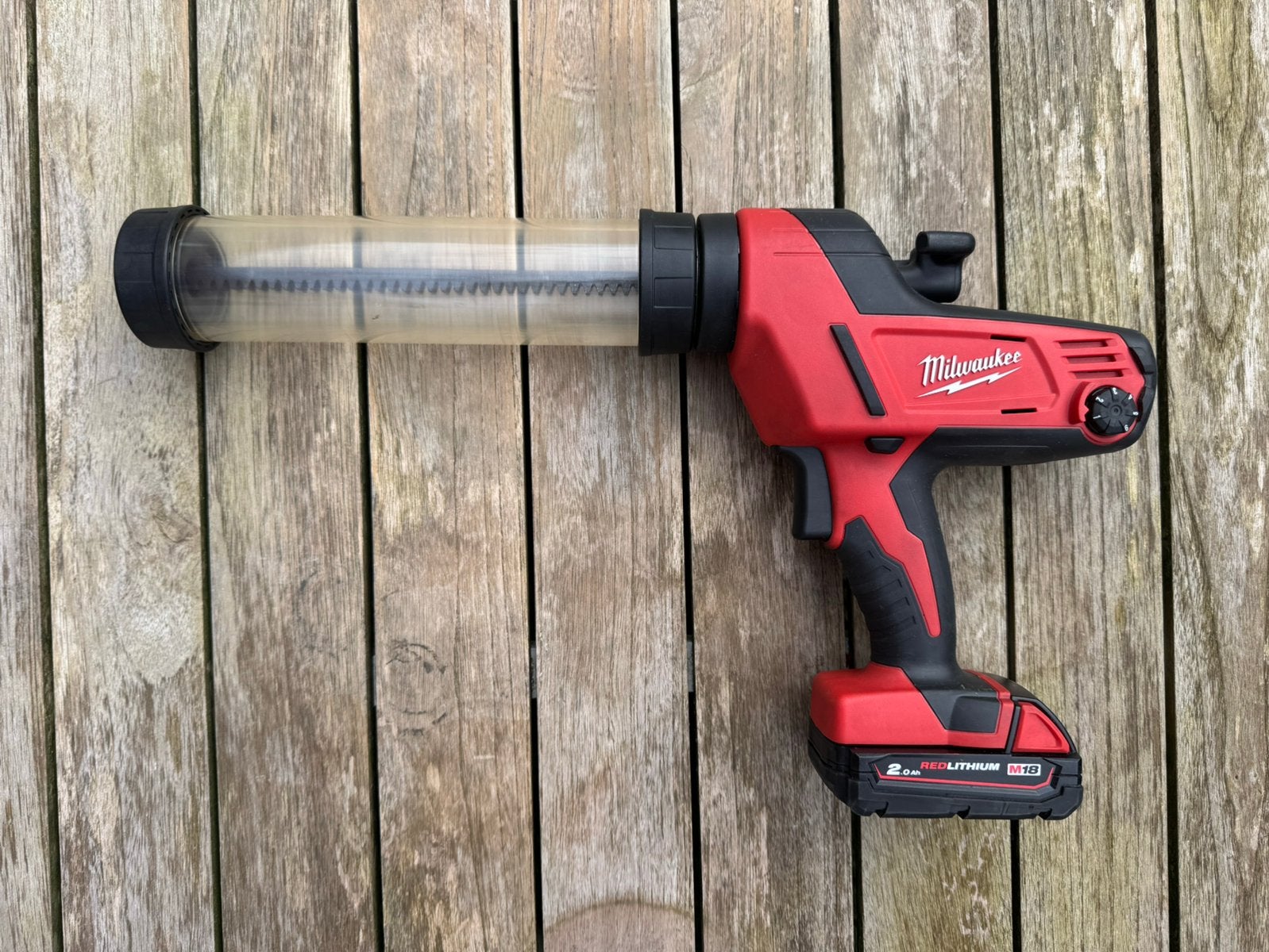 Milwaukee Kitspuit ZGAN M18 C18 PCG 400T, Doe-het-zelf en Verbouw, Gereedschap | Handgereedschap, Ophalen of Verzenden, Zo goed als nieuw