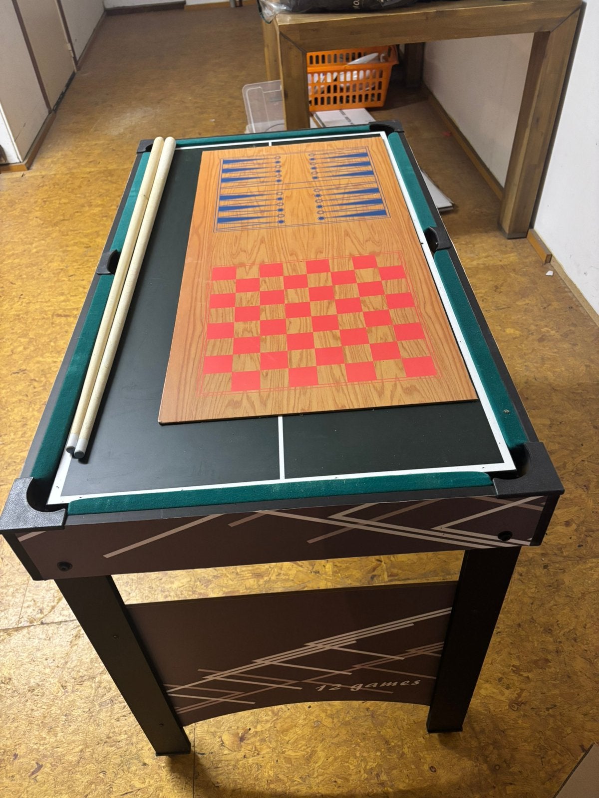 Speltafel, Ophalen, Zo goed als nieuw