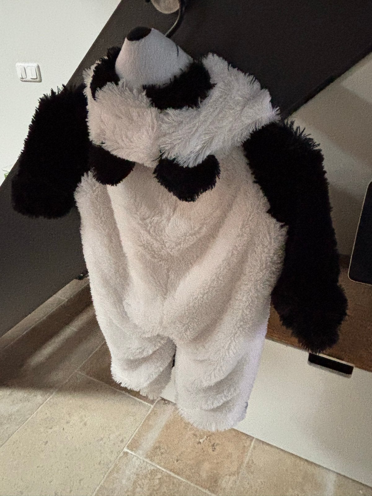 Panda Onesie Maat 80-86, Ophalen, Zo goed als nieuw, Jongetje of Meisje