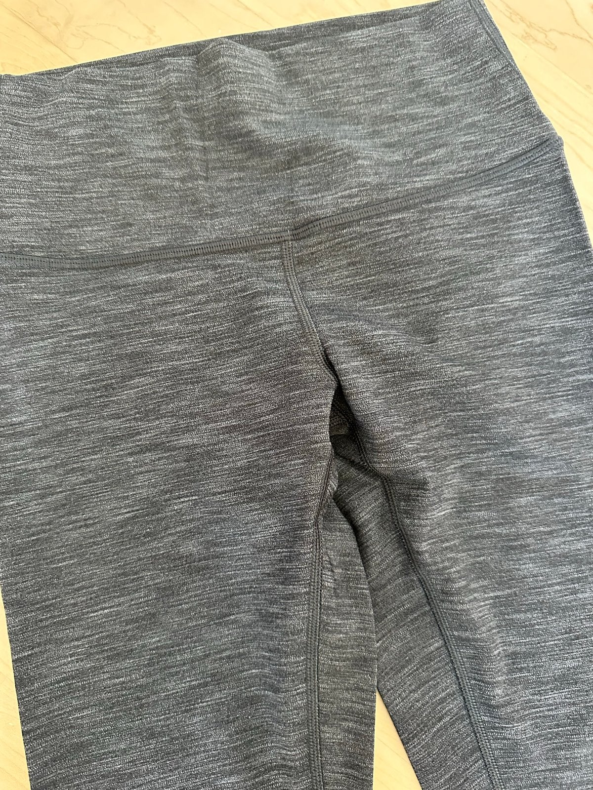 Lululemon Wunder Under Legging, maat 4 US/34-36 NL, Verzenden, Maat 34 (XS) of kleiner, Grijs, Fitness of Aerobics