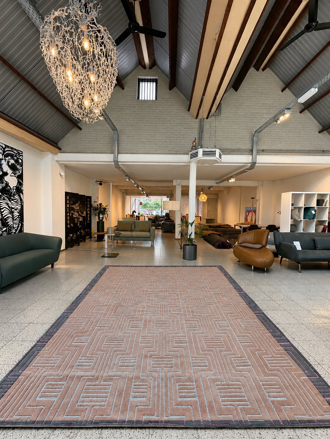 Brink en Campman Ted Baker tapijt Kinmo Pink NIEUW