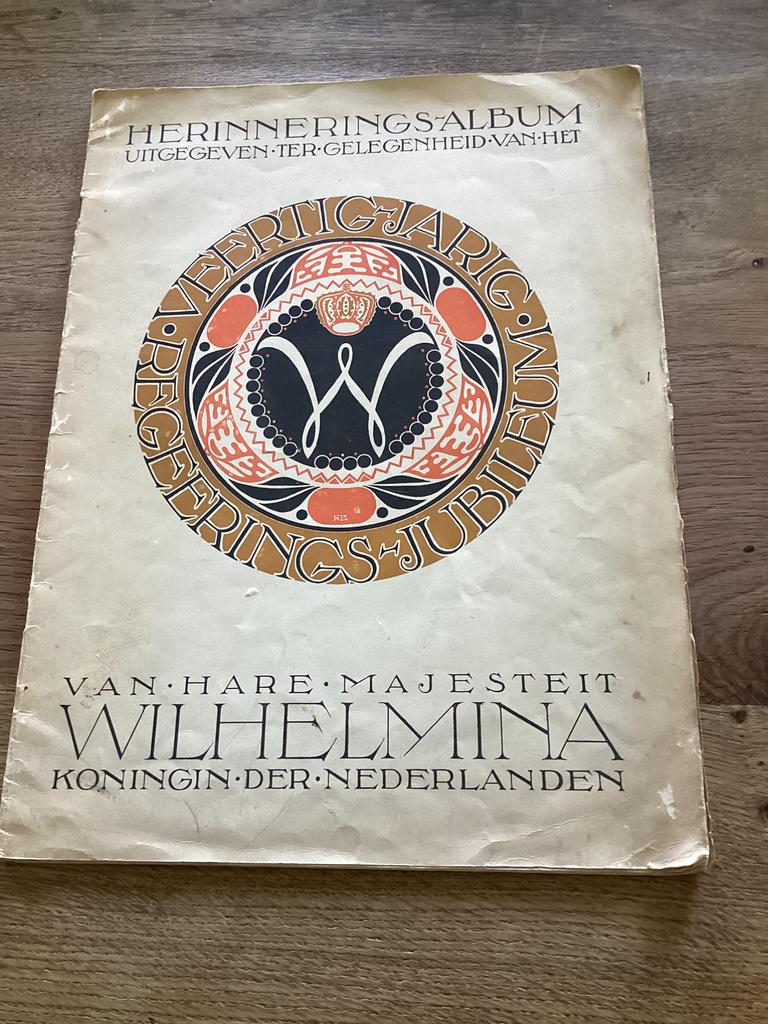 Wilhelmina, Ophalen of Verzenden, Gebruikt, Nederland, Tijdschrift of Boek